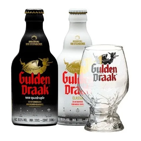 Pack Gulden Draak 2 Cervezas 330ml + Copón Original.