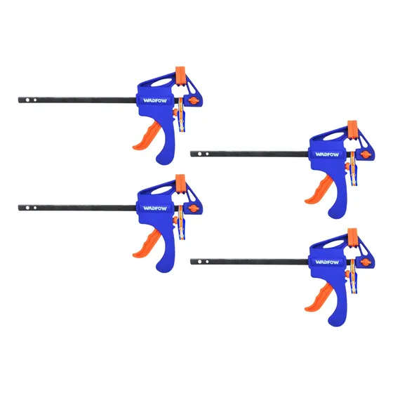 Prensa Rapida Auto Ajustable 6 Pack 4 Unidades Wadfow