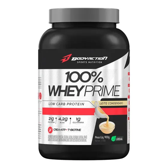  Whey 100% Proteína Prime Low Carb Pote 900g - Body Action
