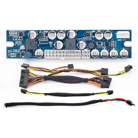 Rgeek 1106 Dc To Dc Atx Psu 12v 300w Pico Atx Switch Psu 24p