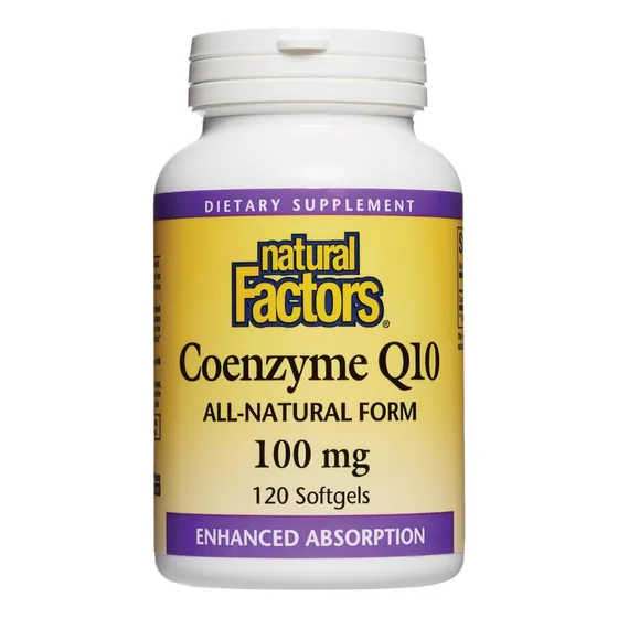 Factores Naturales: Coenzima Q10 100 Mg, Coenzima Q10 Natura