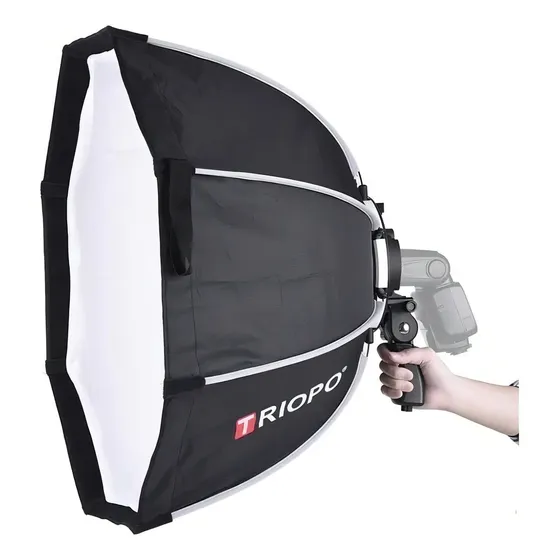 Softbox Octabox Triopo Para Flash 65cm