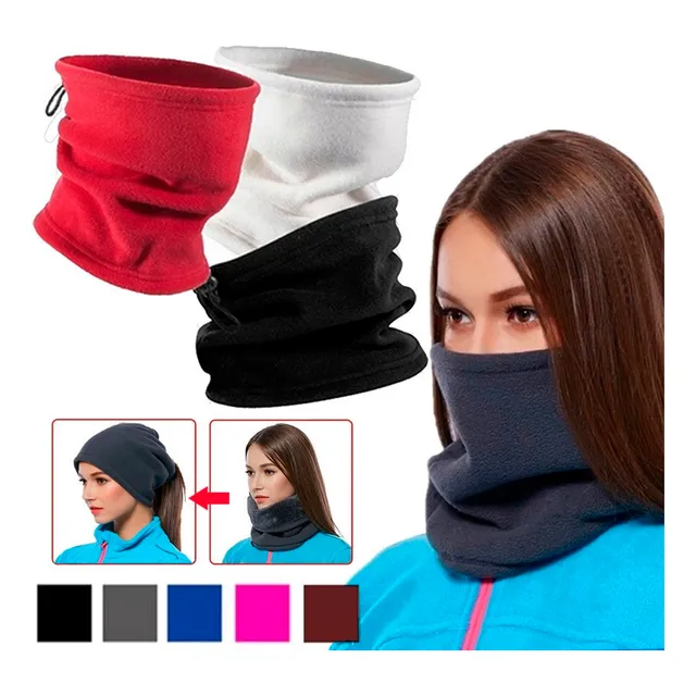 Touca Gorro Gola Balaclava Bandana Soft Frio Flanelada Toca