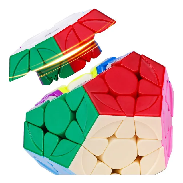 Megaminx Qiheng Magnético Cubo Mágico Profesional Imanes