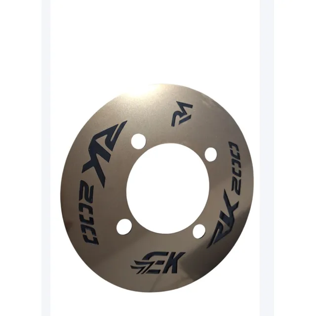 Protector De Corona N°42 Rk200 Dorado Con Letras Negras, En