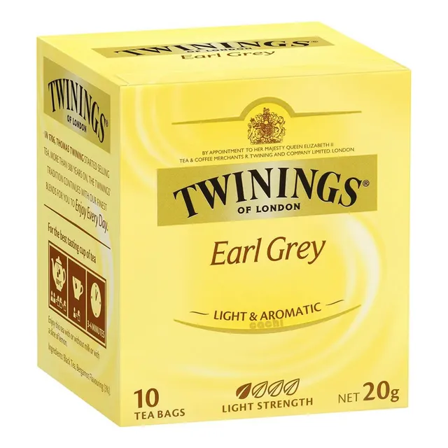 Te Twinings Earl Grey Caja X 10 Sobres
