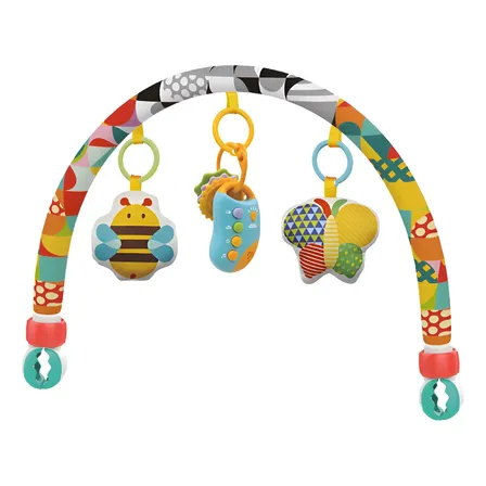 Móbile Arco Musical Bebê Carrinho Berço Let's Play Maxi Baby