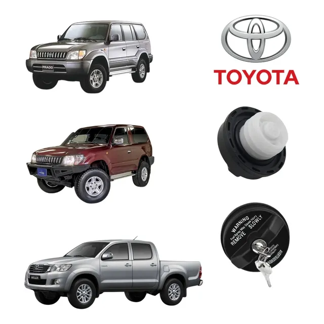 Tapa Tanque Gasolina Meru Hilux Prado Con Llave 