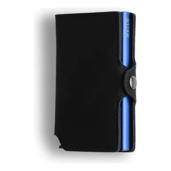 Billetera Walla Wallets - Vintage Black & Blue - Original