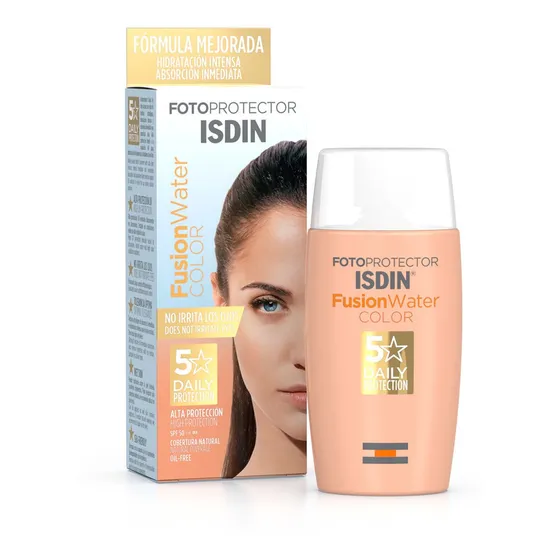 Protector Solar Isdin Fusion Water Color Spf 50+. 50 Ml.