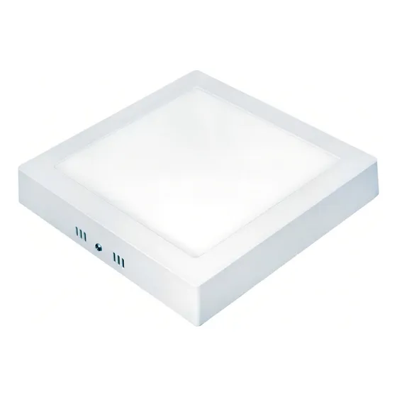 Painel Plafon De Led Quadrado Sobrepor 18w 127/220V Taschibra Estrutura Branco neutro 4000K 127/220V