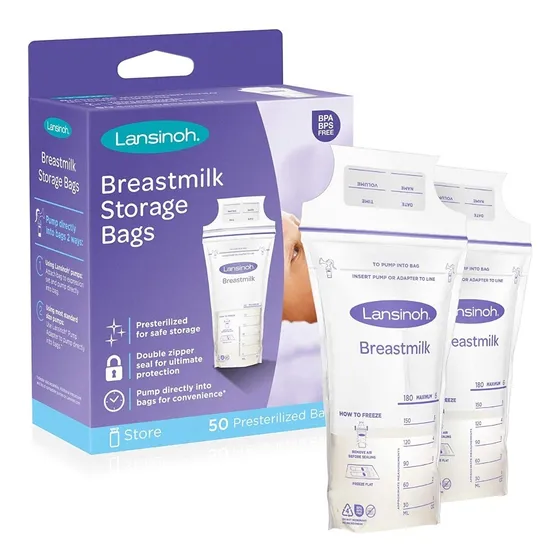 Bolsas De Almacenamiento Para Leche Materna Caja X50