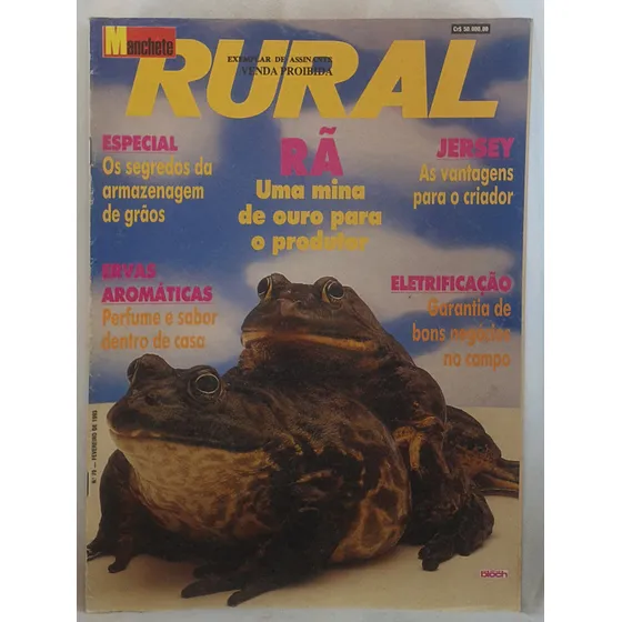 Manchete Rural 70 - Rã - Uma Mina De Ouro Para O Produtor