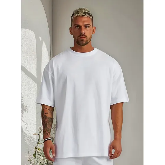 Remera  Oversize Unisex 100% Algodón Urbana
