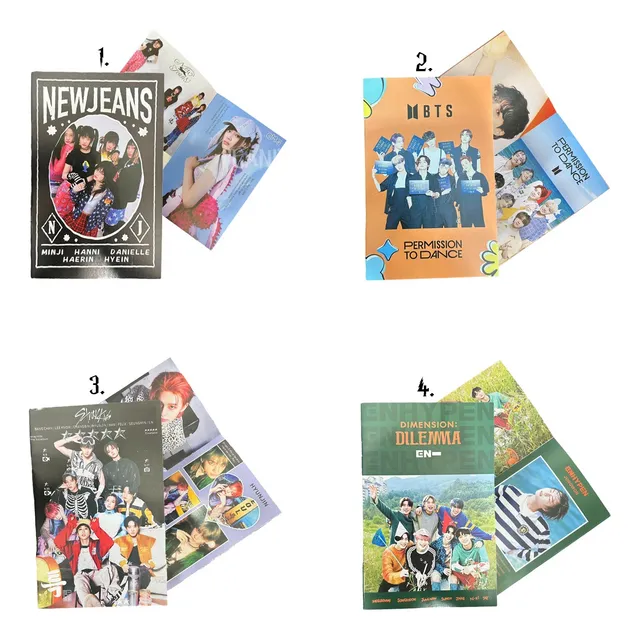 Mini Revistas Kpop Bts Twice Stray Kids New Jeans Album