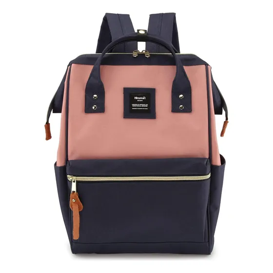 Mochila De Lona Resistente Al Agua, Ecológica Y Suave-rosa