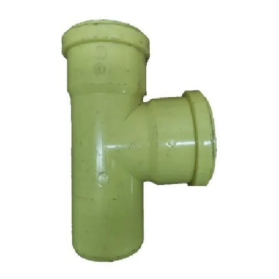 Tee Uniteca Dn75 Serie R 75x87 30° Amarillo