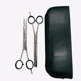 Set Tijera Barbero Peluquero Plata 7 Mod 149 208 Importada Plateado Set Tijera Barbero Peluquero Plata 7 Mod 149 208 Importada Plateado