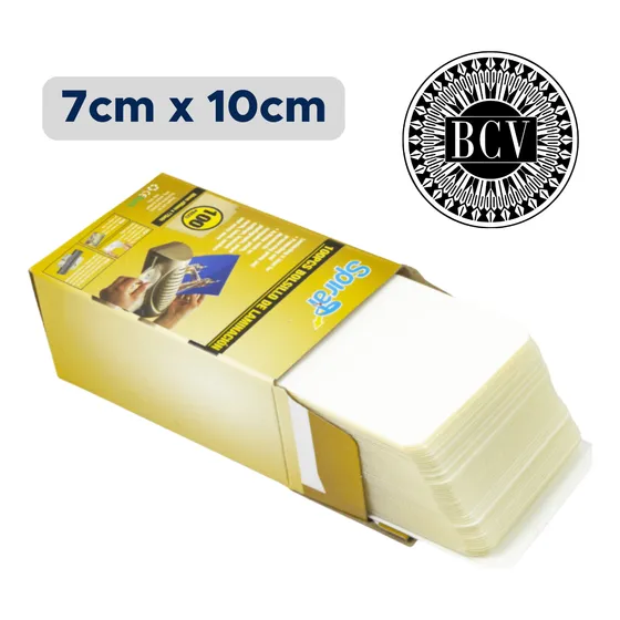 Laminas De Plastificar Carnet Y Cedula 175 Micrones Printa