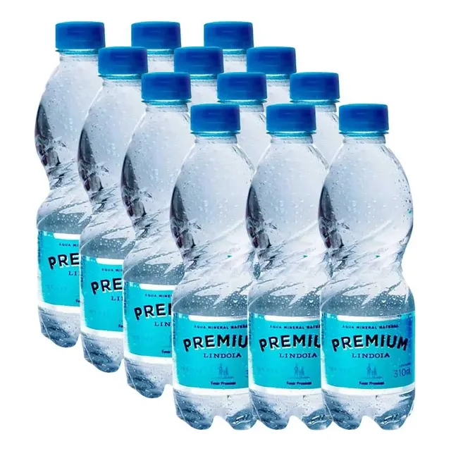 Agua Mineral Natural Lindoia Premium Pet 310ml Pack Com 12un