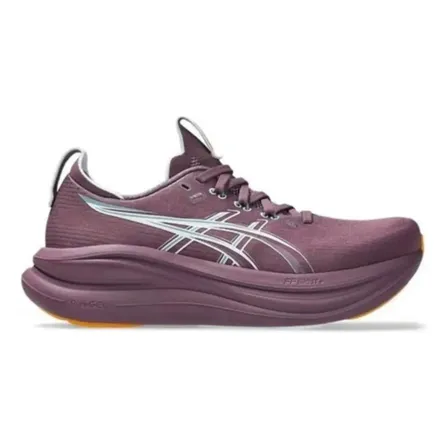 Tênis Asics Gel Nimbus 28 Feminino Corrida Running Maratona Vinho 36