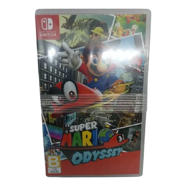 Super Mario Odyssey Nsw Sellado + Estuche Switch