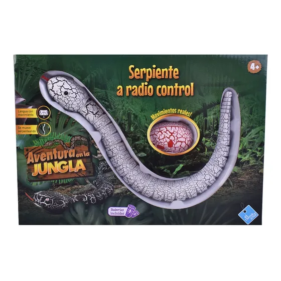 Serpiente Articulada A Control Remoto Víbora Realista  