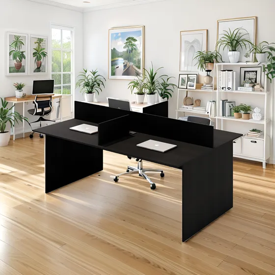 Mesa Escritório Plataforma 4 Lugares 1.80x1,20 Ilha