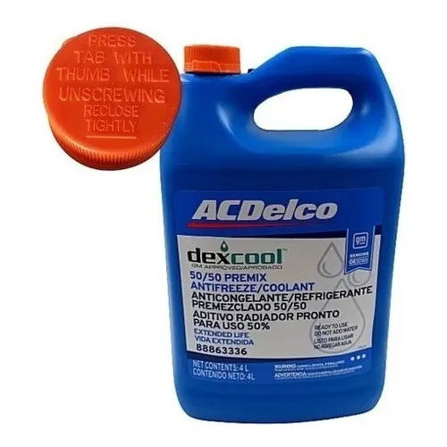 Refrigerante Acdelco Importado 50/50 Original Tienda Fisica 