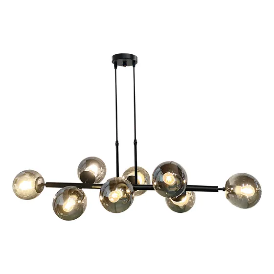 Lámpara De Techo De 8 Luces, Calux C2080-8/ne 127v