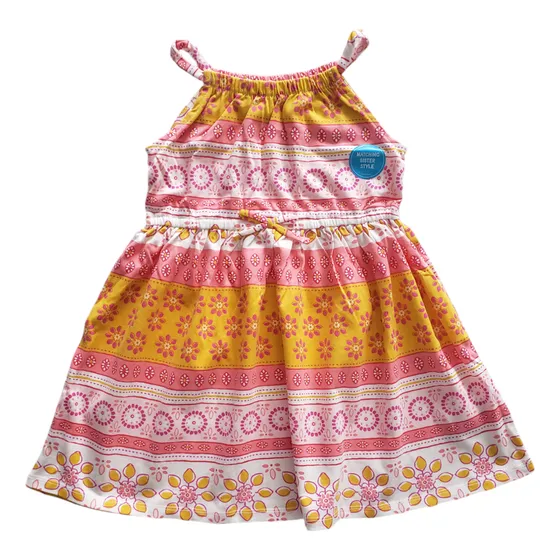Vestido Carters Niña Rosa Flores 3 Años 