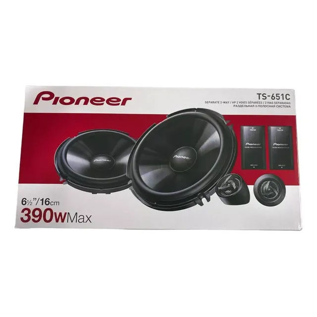 Componentes Pioneer Ts-651c De 16 Cm O 6 390 W