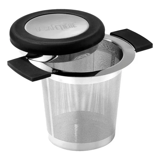 Infusor De Te Hierbas Taza Mug Acero Inox La Cafetiere