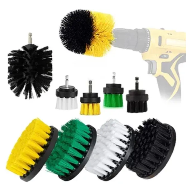 Cepillos De Limpieza Para Taladro Set 10 Unidades
