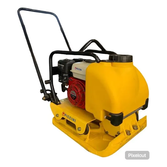 Compactadora Piccini 110 Kilos Motor A Gasolina 6,5hp Bcv