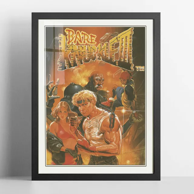 Cuadro Gamer - Street Of Rage - Bare Knuckle 3
