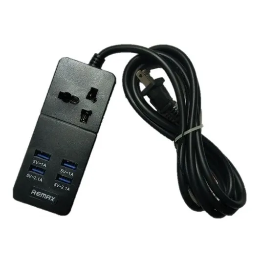 Cargador Hub 5 En 1, 4 Usb -power Socket