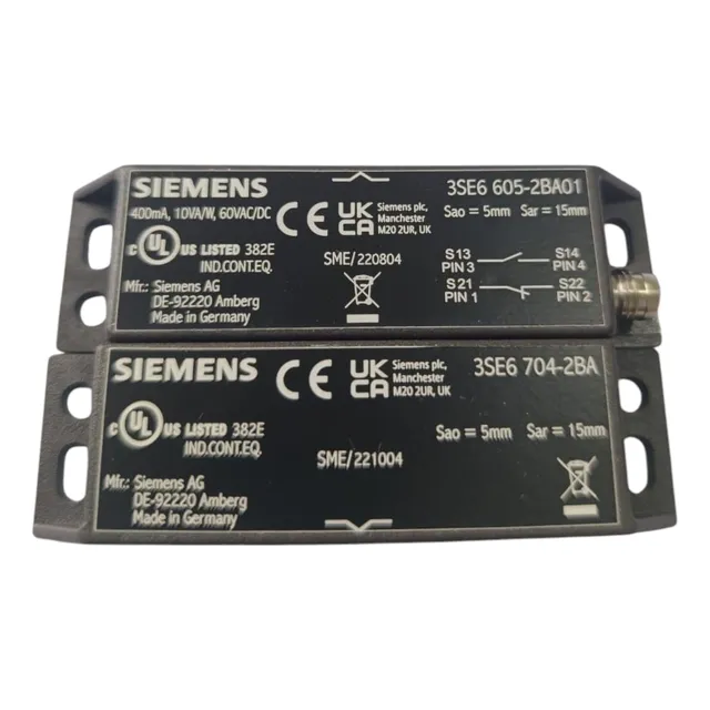 3se6 605-2ba01. Siemens Sensor  Inductivo