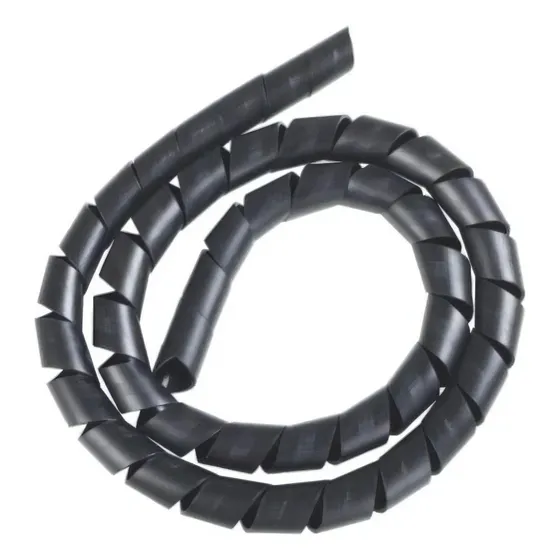 Tubo Espiral De Fios E Cabos 3/4 Tramontina Preto 1m