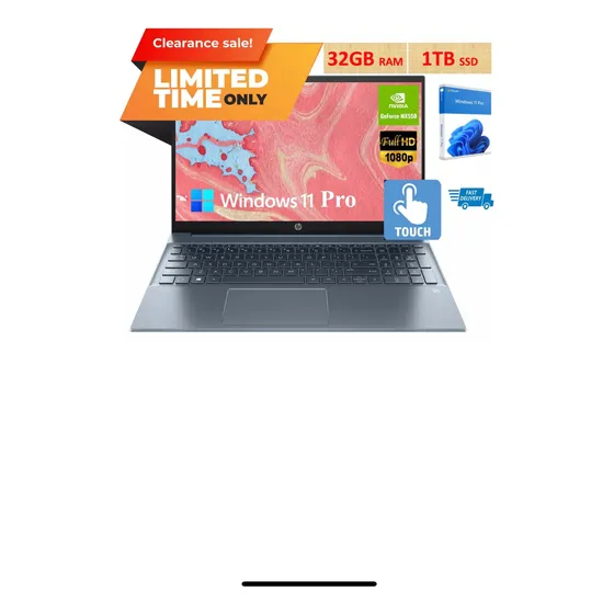 Hp Pavilion 15.6 Tactil Intel I7 32gb Ram 1tb Ssd Win 11 Pro