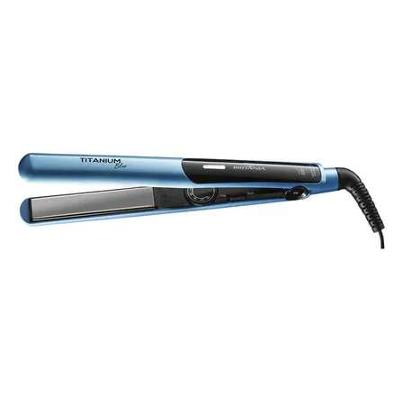 Prancha Britânia Titanium Blue Bivolt N/a Azul 127/220v