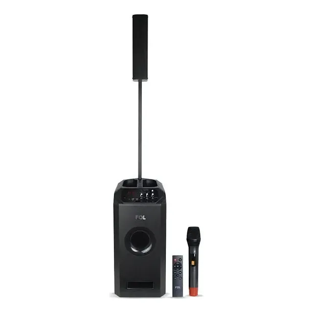 Bocina Torre de Audio Subwoofer Inalámbrica Bluetooth Fol Karoke Guitarra T108