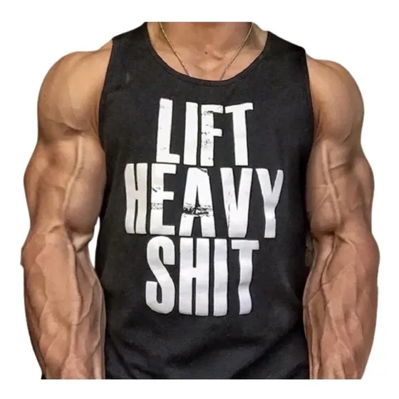 Franelas Caballeros I Lift Heavy Shit Camiseta