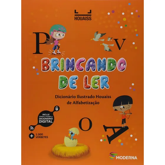 Livro Brincando De Ler Dicionario Ilustrado Houaiss
