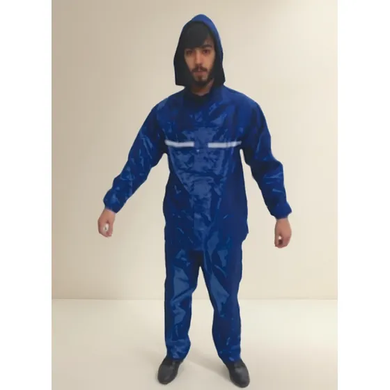 Equipo De Lluvia Color Azul
