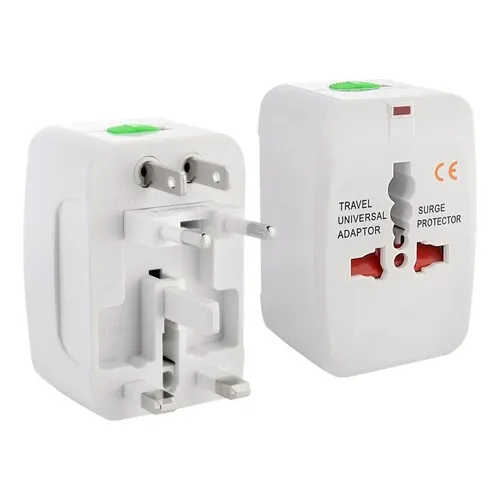 Adaptador Convertidor Enchufe Universal Interncional Sin Usb