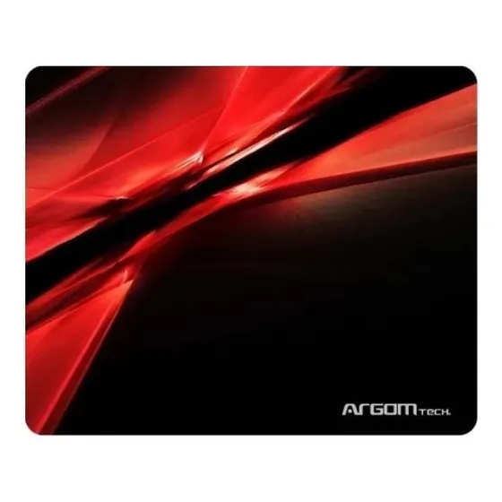 Mouse Pad Gaming Argom Tech Combat Galaxia Negro Con Rojo