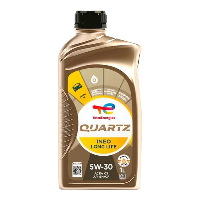 Aceite Total Quartz Ineo Long Life 5w30 Sintetico 1 Litro