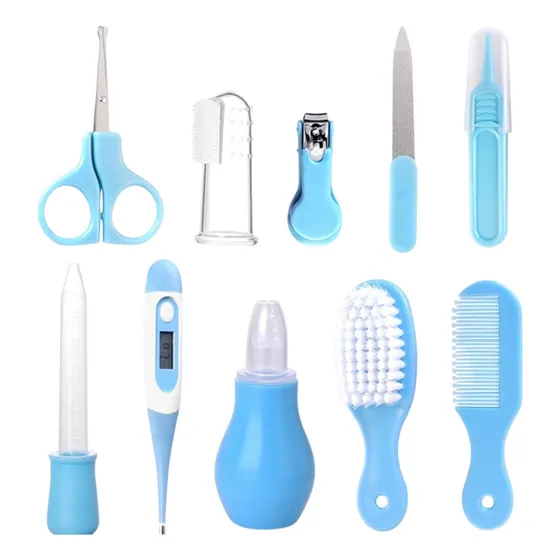 Set De 10 Pzas Accesorios Higiene Aseo Y Cuidado De Bebes