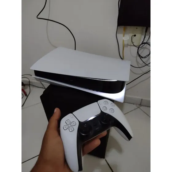 Playstation 5 Com Um Controle